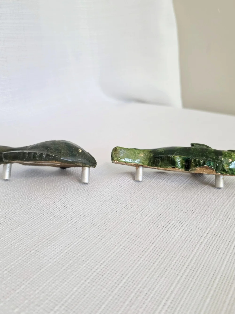Fish Handle Drawer Pulls Trout Crappie Cabinet Lodge Cabin Hunting Fishing